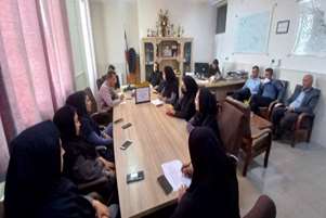 جلسه هماهنگی اجرای هفته پویش ملی مبارزه با سرطان در شبکه بهداشت و درمان شهرستان زرین دشت 