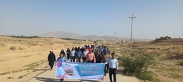 به مناسبت هفته ملی جمعیت برگزار شد همایش پیاده‌روی کارکنان ادارات شهرستان زرین دشت 