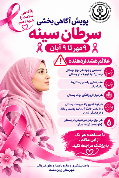 پویش آگاهی بخشی سرطان سینه